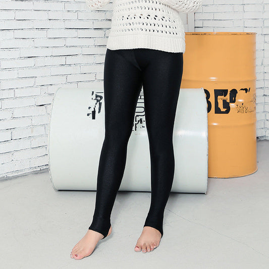 Plus Size Thickened Fleece-Lined Tights for Winter