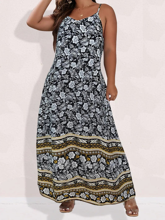 Bohemian Style Plus Size Dress for Women