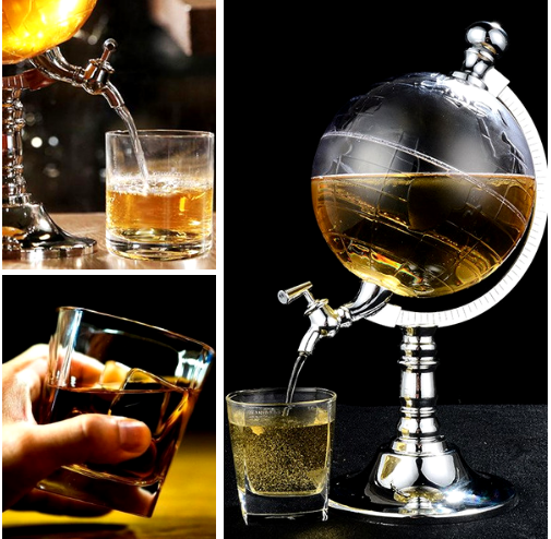 Globe Whiskey Decanter – Bartender’s Edition