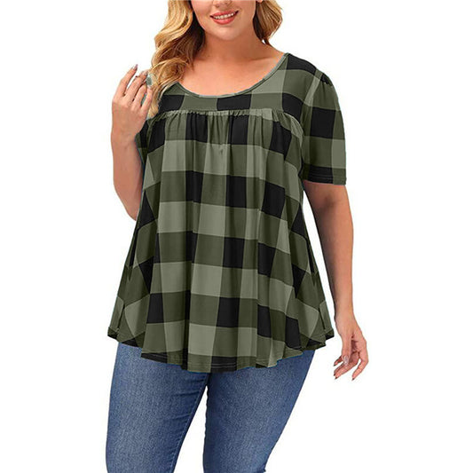 Plus Size Casual Loose Tops for Women