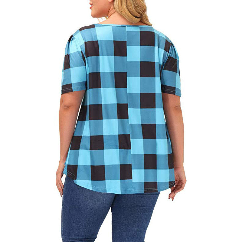 Plus Size Casual Loose Tops for Women