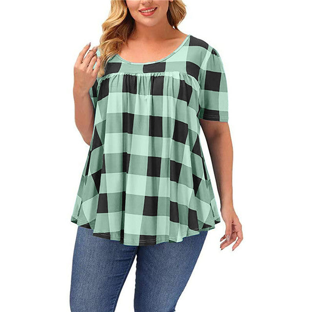 Plus Size Casual Loose Tops for Women