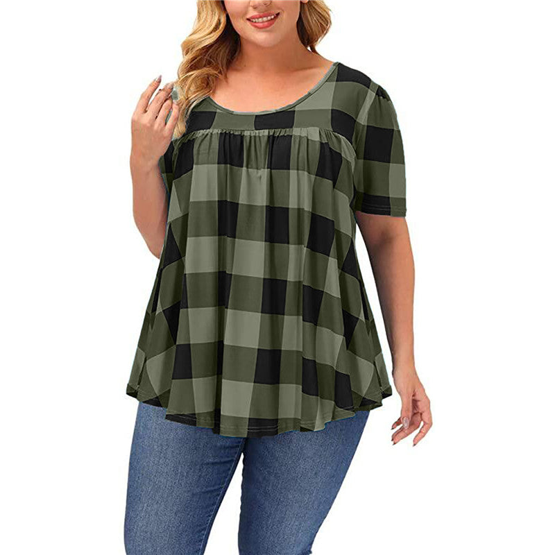 Plus Size Casual Loose Tops for Women