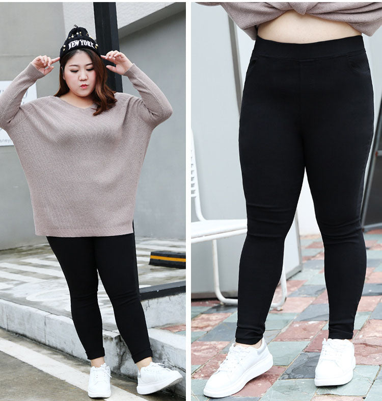 Plus Size Stretch Casual Leggings for Women